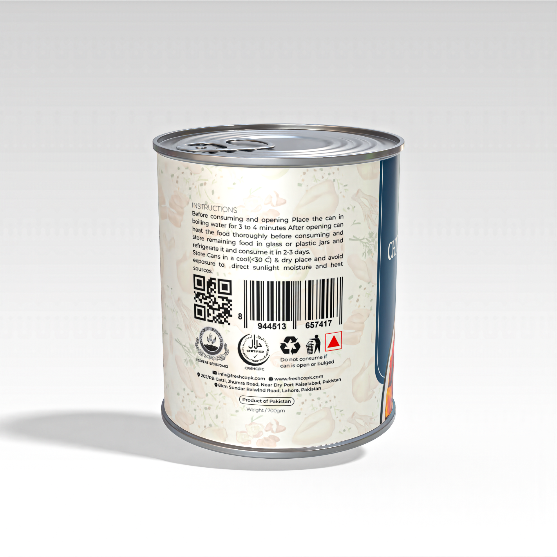 Chicken Boneless Handi – 700g